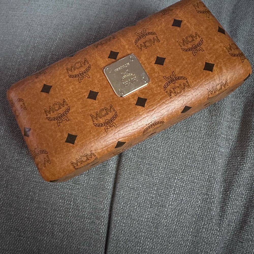 Authentic MCM sunglass case
